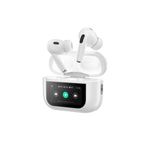 Touchscreen LCD Airpods A90 Pro with ANC/ENC (White)